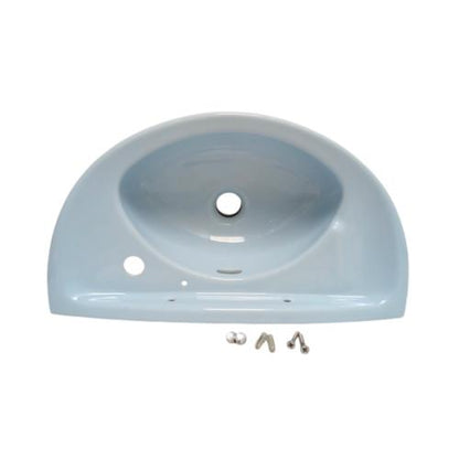 52  CM X 30 CM X17 CM / TOTO L34 Wastafel Tempat Cuci Tangan Blue Keramik