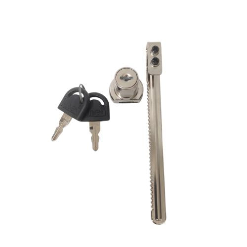 19 MM / HUBEN HL 140 Kunci Etalase Kaca Pintu Geser Sliding Glass Lock Set