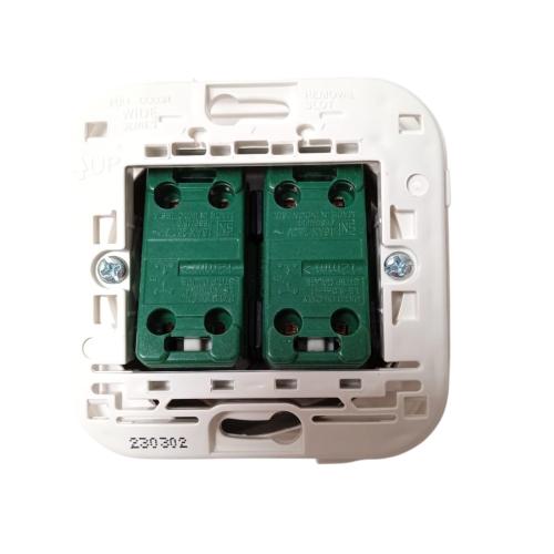 PANASONIC Saklar Ganda Double Seri 2 Gang Tanam IB Inbow Putih