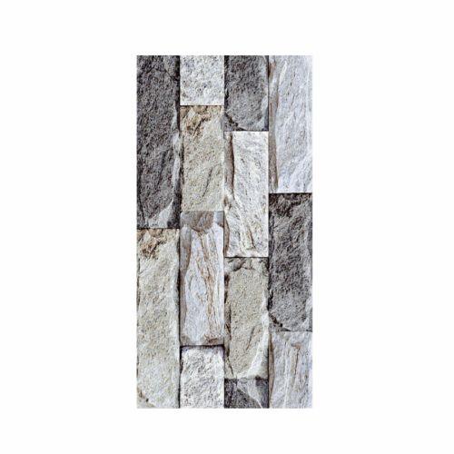 25 CM x 50 CM / UNO Ox ford Keramik Dinding Timbul Matt Grey Dus