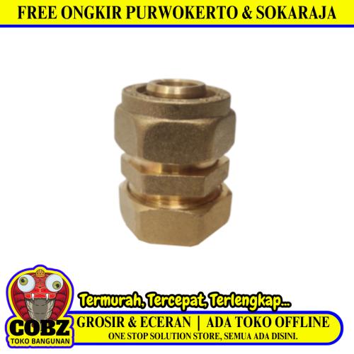 S 20 x 3/4 IN / TM Sok Selang Pex Drat Dalam Ke Pipa Kuningan