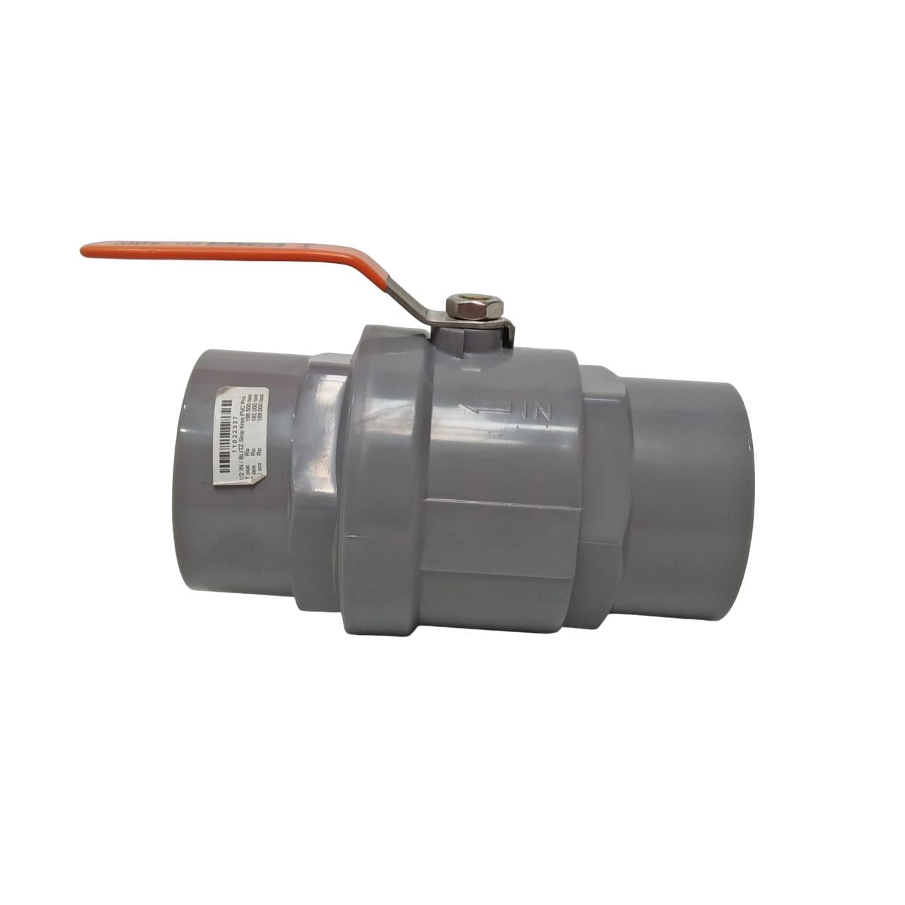 2 1/2 IN / BLITZ Stop Kran Polos Ball Valve Engkol Plastik PVC