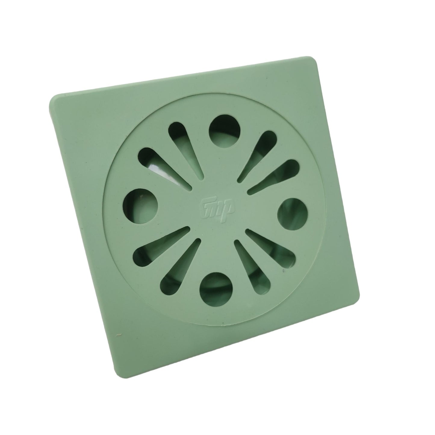 4 IN / GMP Saringan Got Leher Pendek Floor Drain PVC Hijau