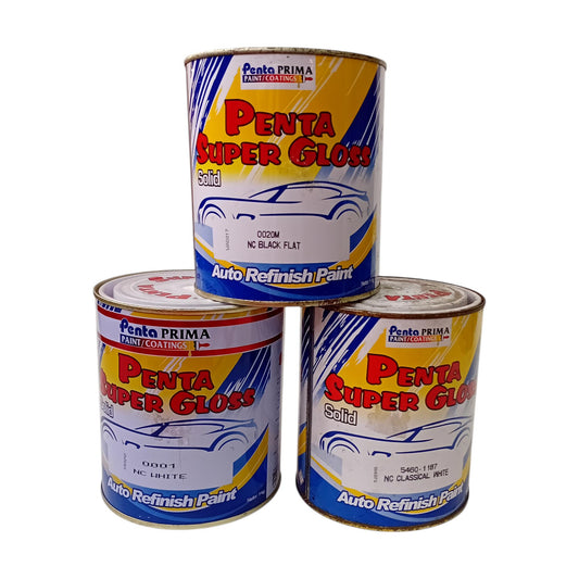 1 KG / PENTA SUPERGLOSS Cat Duco Kayu Besi Semprot Kaleng