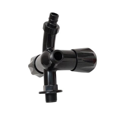 1/2 IN / NEW SOLIGEN S10 Kran Air Cabang Double Shower Mesin Cuci PVC