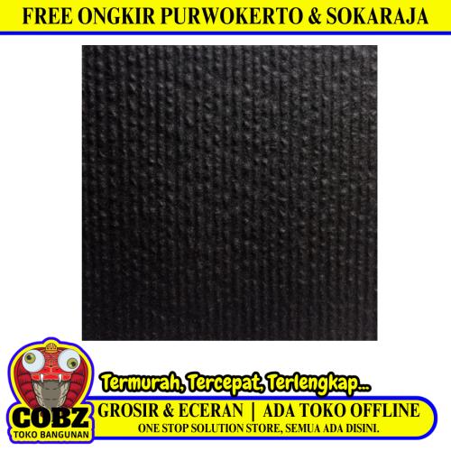 40 CM x 40 CM / KIA CLIFFTONE Keramik Lantai Teras Garasi Matte Black Dus