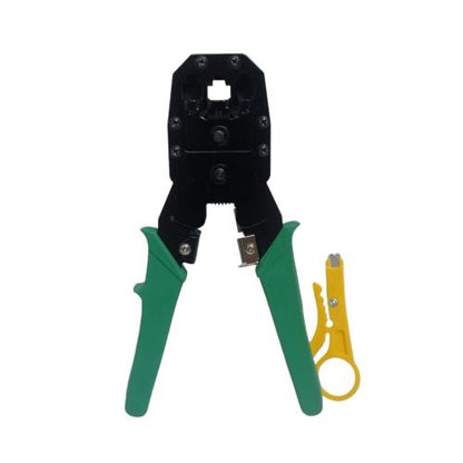 8 IN / OU BAO OB-315 Tang Crimping Kupas Potong Kulit Kabel Skun Ratchet