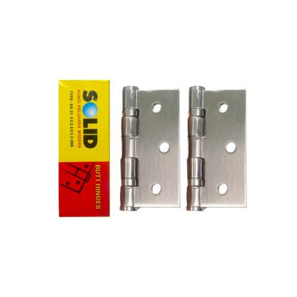 3 IN / SOLID Engsel Kupu Kupu Pintu Jendela Hinge Stainless Set
