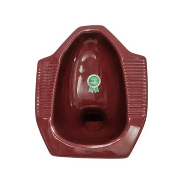 49 CM x 50 CM x 26 CM / DUTY Kloset Jongkok Toilet Maron Keramik