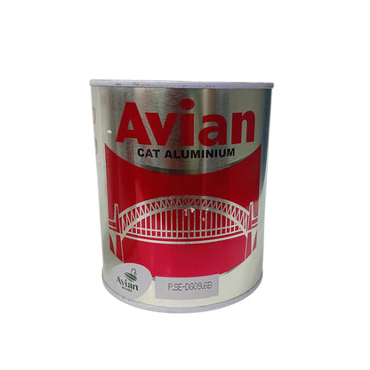 1 KG / AVIAN ALUMIINIUM Cat Kayu Besi Wood Metal Paint Kaleng