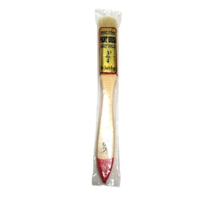 3/4 IN / YSK Kuas Cat Tembok Kayu Besi Air Acrylic Paint Brush