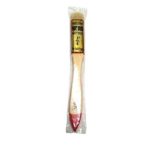 3/4 IN / YSK Kuas Cat Tembok Kayu Besi Air Acrylic Paint Brush