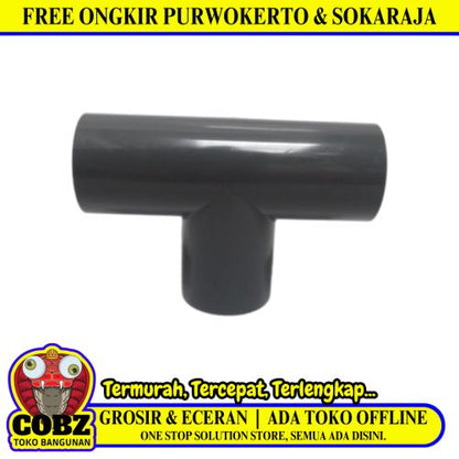 1 1/2 IN / RUCIKA AW Tee Sambungan Fitting Pipa PVC