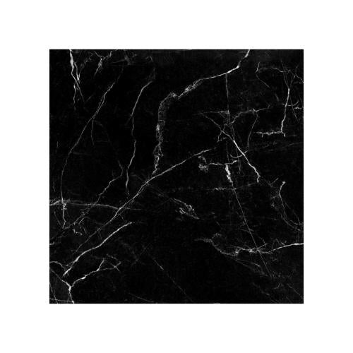 60 CM x 60 CM / PLATINUM STOCKHOLM Keramik Lantai Rumah Glossy Black Dus