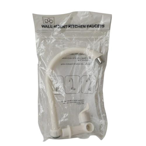 1/2 IN / NM Kran Angsa Sink Bak Cuci Piring Tembok Plastik PVC