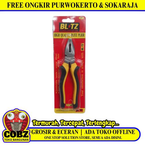 7 IN / BLITZ Tang Kombinasi Kawat Kabel Combination Pliers