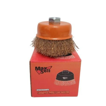 3 IN / MAXSELL Sikat Kawat Mangkok Wire Cup Brush Kuningan Karat Kerak