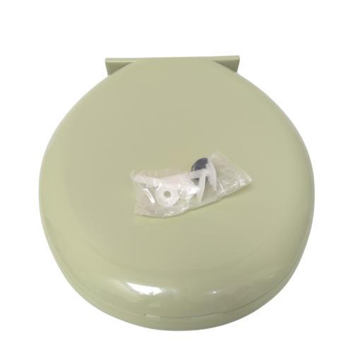 TECHPLAS Tutup Kloset Duduk Monoblok Seat Cover Standard PVC Hijau Set
