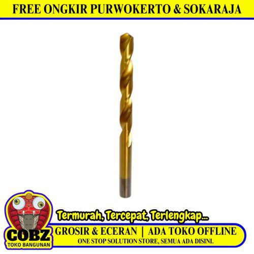 12 MM / VICO Shank Twist Drill Bits Mata Bor Besi Baja Kayu PVC