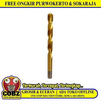 12 MM / VICO Shank Twist Drill Bits Mata Bor Besi Baja Kayu PVC