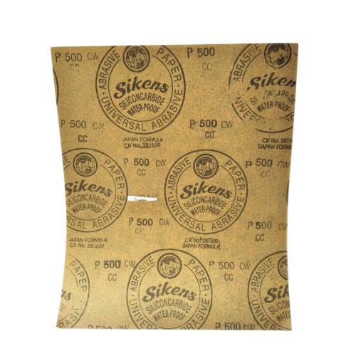 GRIT 500 / SIKENS Amplas Kertas Lembaran Halus Kasar Lembar