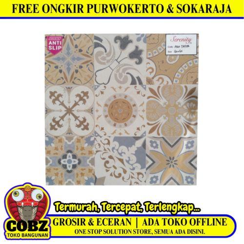 60CMx60CM / SERENITY ARA DECOR Granit Lantai Teras Garasi Matte Dus