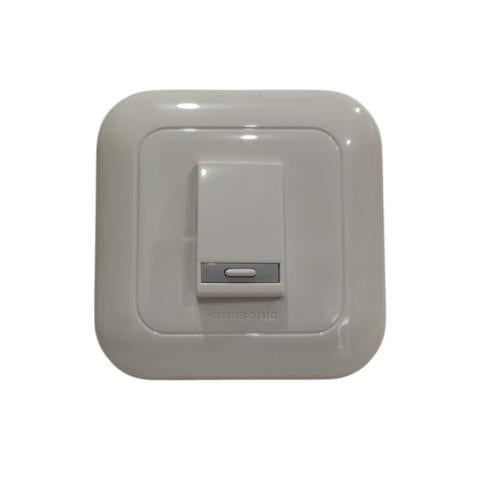 PANASONIC WIDE Saklar Tunggal Single Engkel 1 Gang Tanam IB Inbow Putih