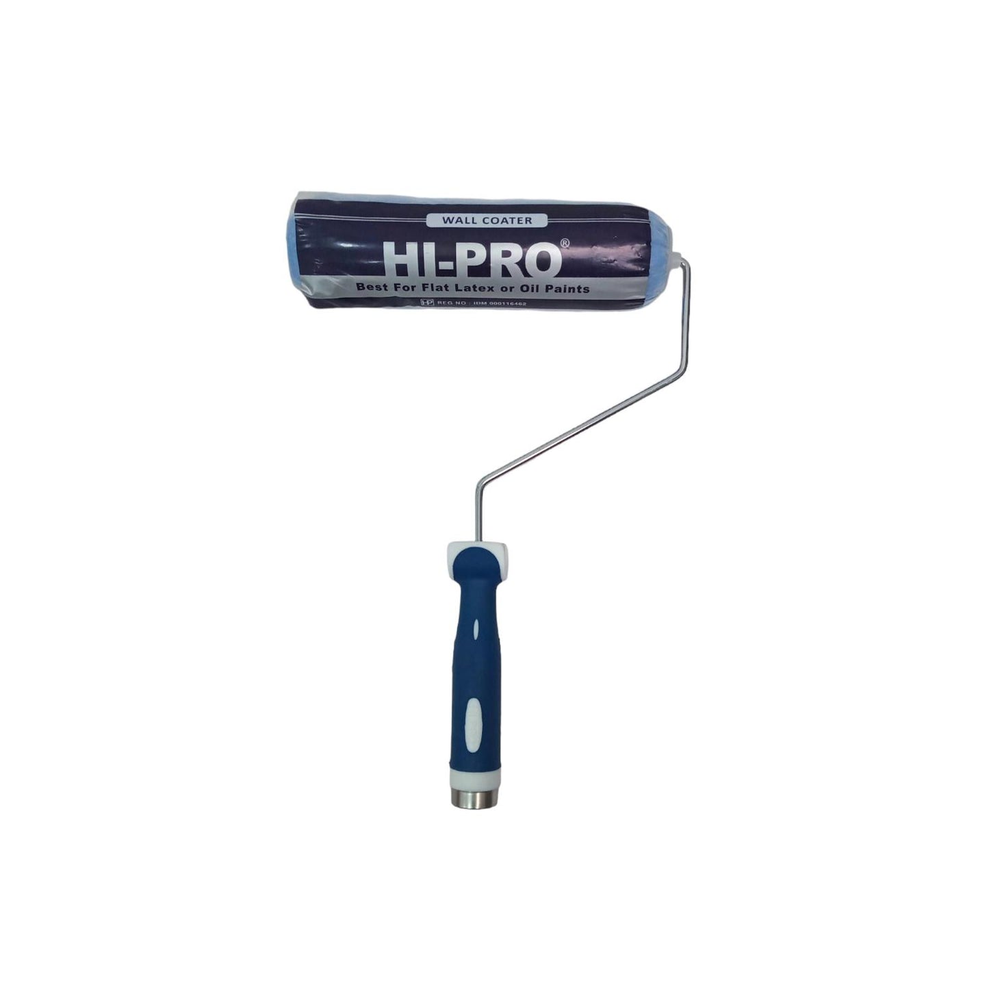 9 IN / HI-PRO Kuas Busa Roll Cat Tembok Kayu Besi Besar + Gagang Set