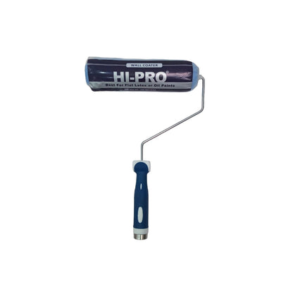 9 IN / HI-PRO Kuas Busa Roll Cat Tembok Kayu Besi Besar + Gagang Set