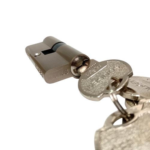 SOLIGEN Silinder Anak Kunci Pintu Cylinder Lock Besar + 5 Kunci Set