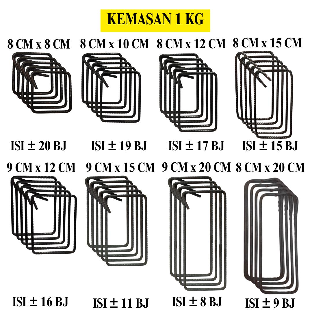 TM Begel Besi Ring Gelangan Kolom Beton Pondasi KG