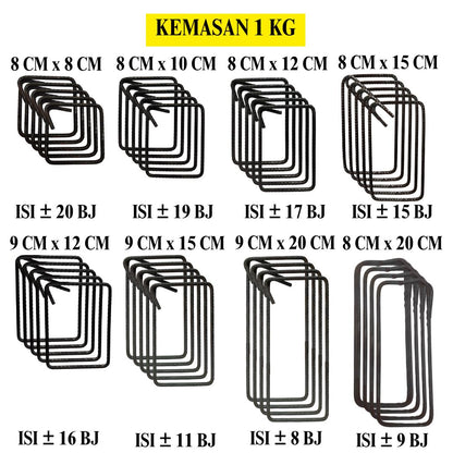 TM Begel Besi Ring Gelangan Kolom Beton Pondasi KG