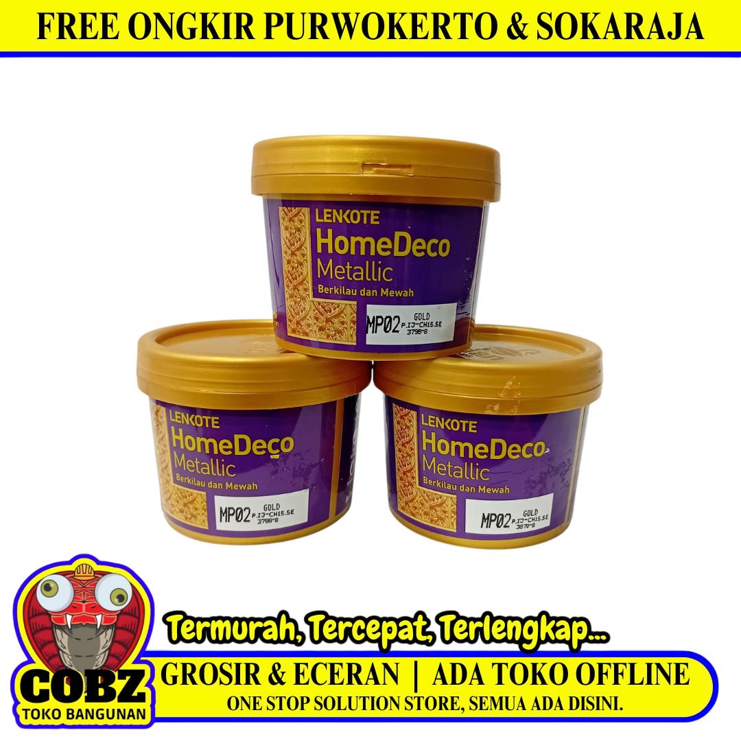 200 CC / AVIAN LENKOTE HOMEDECO Cat Kayu Besi Wood Metal Paint Galon