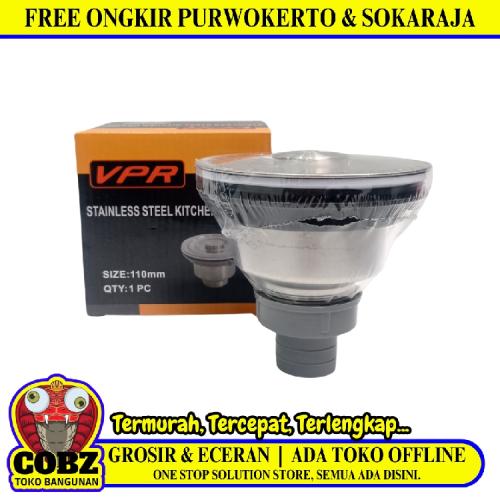 1 1/2 IN / VPR Afur Saringan Bak Cuci Piring Kitchen Sink Stainless