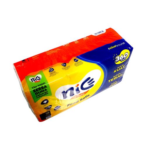 NICE Tissue Tisu Wajah Halus Lembut 2 Ply 180 Sheets