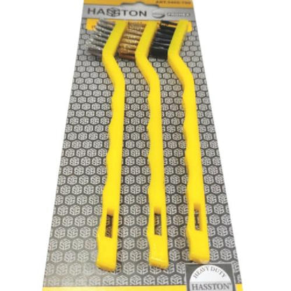 7 IN / HASTON 3460-700 Sikat Kawat Nylon Pembersih Kerak Karat Mini Set