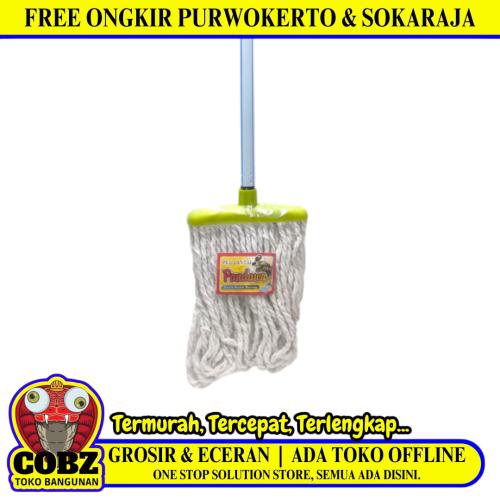 DRAGON Alat Pel Lantai Gagang Floor Mop Gagang PVC