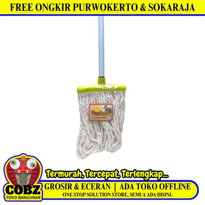 DRAGON Alat Pel Lantai Gagang Floor Mop Gagang PVC