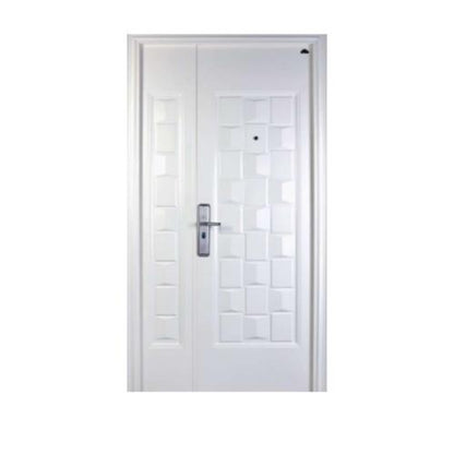 5 CM x 120 CM x 230 CM / FORTRESS PRIME 120.03 MOM & SON Pintu Kamar Mandi Baja White Set