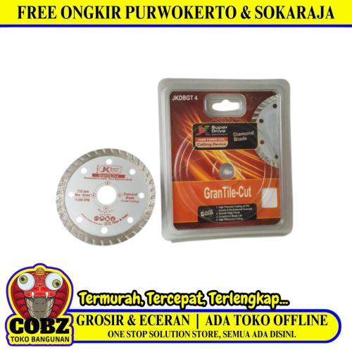 4 IN / JK Turbo Mata Gerinda Potong Keramik Diamond Cutting Wheel