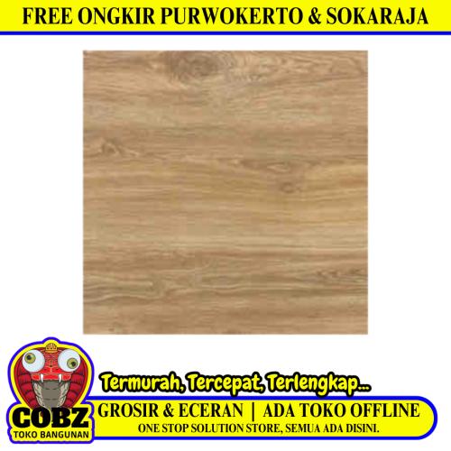 60 CM x 60 CM / SERENITY AUSTRALIAN OAK Granit Lantai Teras Garasi Matte Dus