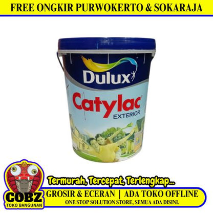 25 KG / DULUX CATYLAC EXTERIOR Cat Tembok Beton Plafon Wall Paint