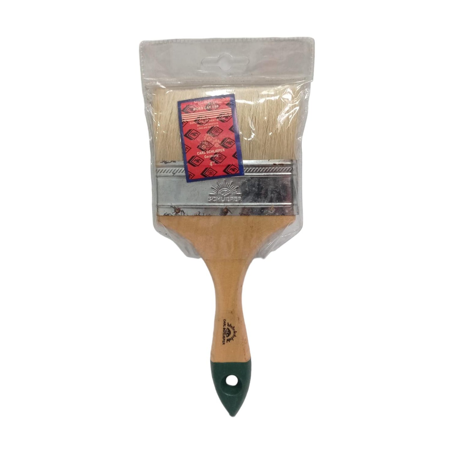 4 IN/CARL SCHLIEPER Kuas Cat Tembok Kayu Besi Air Acyrlic Paint Brush