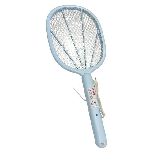 LUBY L-387 E 23 Mosquito Swatter Raket Nyamuk Cas Rechargeable Kabel
