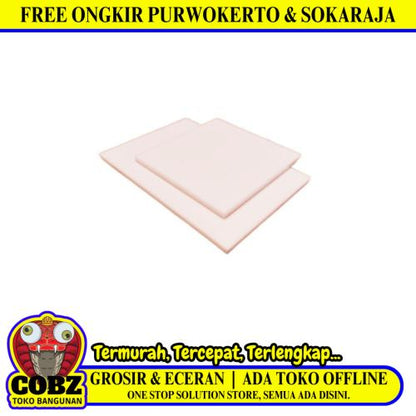 5 MM x 122 CM x 244 CM / TM L Papan Acrylic Board  Kapur Lembar