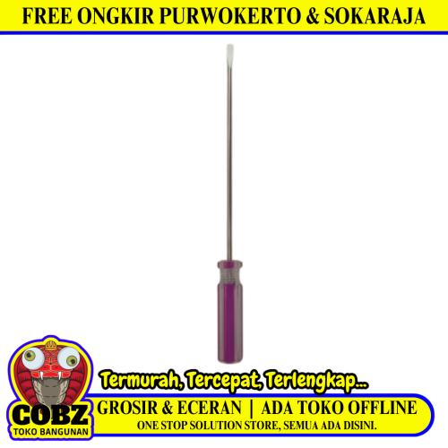 5 IN / BLITZ Obeng Screwdriver One Way Minus Gagang Fiber