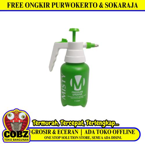1000 ML / MISTY Semprotan Tanaman Burung Bottle Sprayer Model Pompa