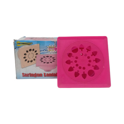 4 IN / YTH Saringan Got Leher Panjang Floor Drain PVC Pink