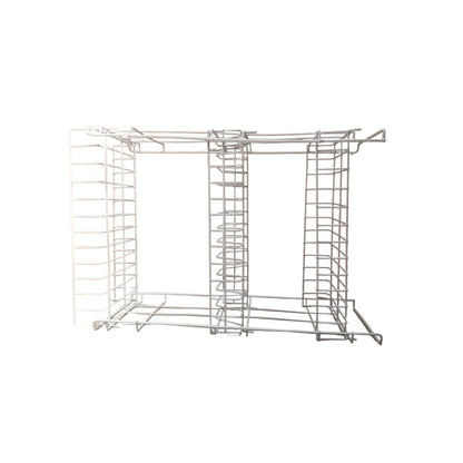 3 SUSUN / SELO RPK03 Rak Dapur Tempat Piring Gelas Stainless Putih Set