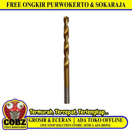 7 MM / G.D.O Shank Twist Drill Bits Mata Bor Besi Baja Kayu PVC